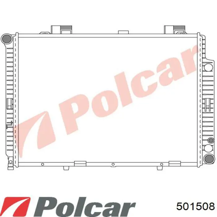 501508 Polcar радиатор