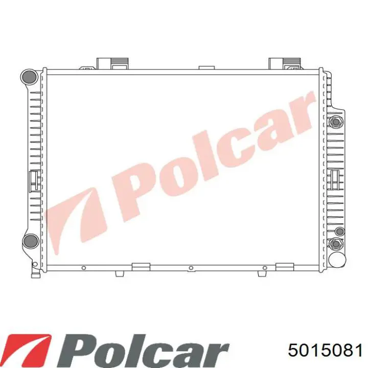 Радиатор 2105002703 Mercedes
