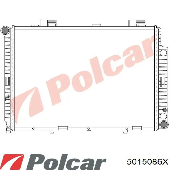 5015086X Polcar радиатор