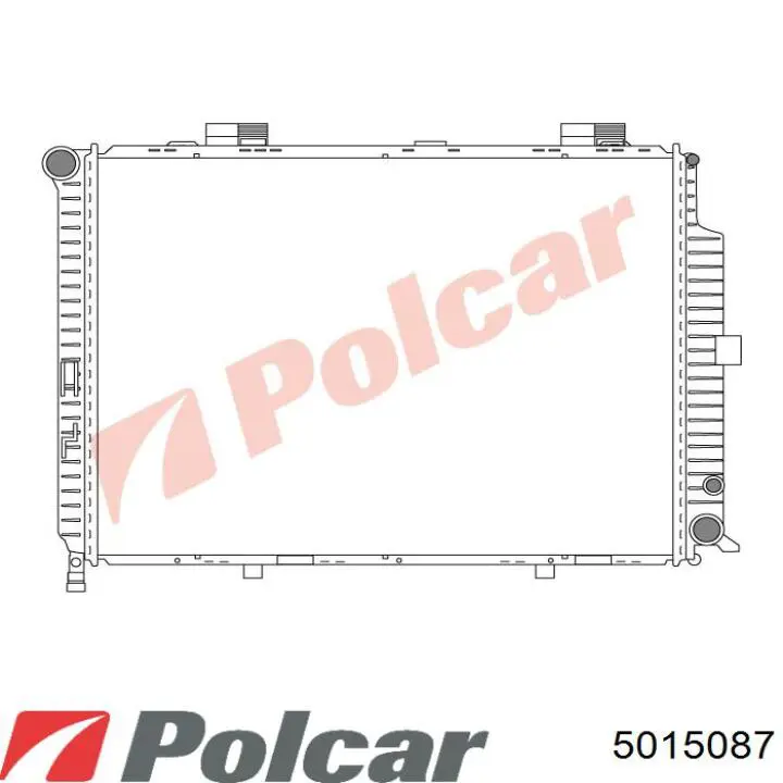 5015087 Polcar радиатор