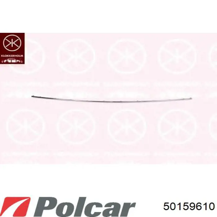 50159610 Polcar молдинг бампера заднего центральный