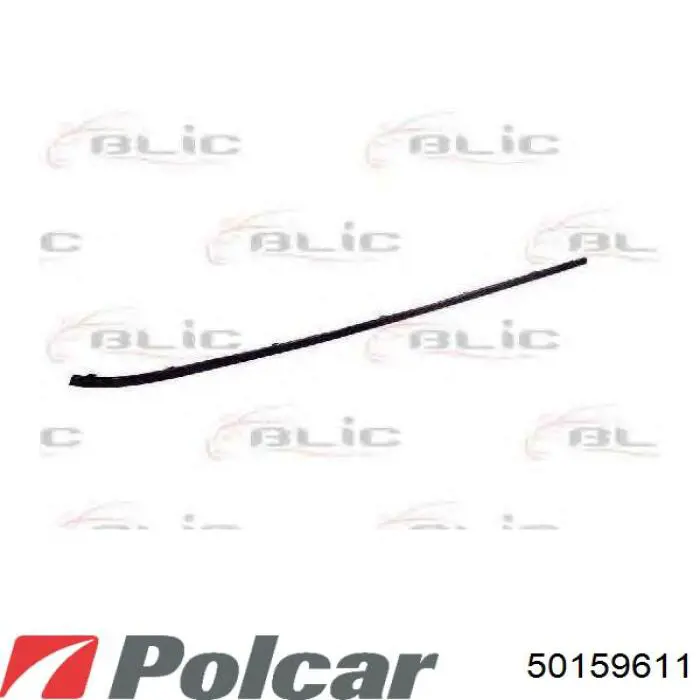 50159611 Polcar Молдинг заднего бампера, левый