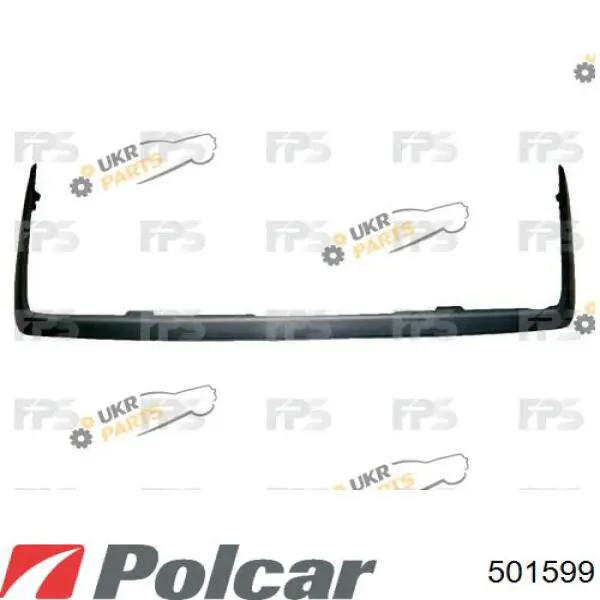 Спойлер заднего бампера 501599 Polcar