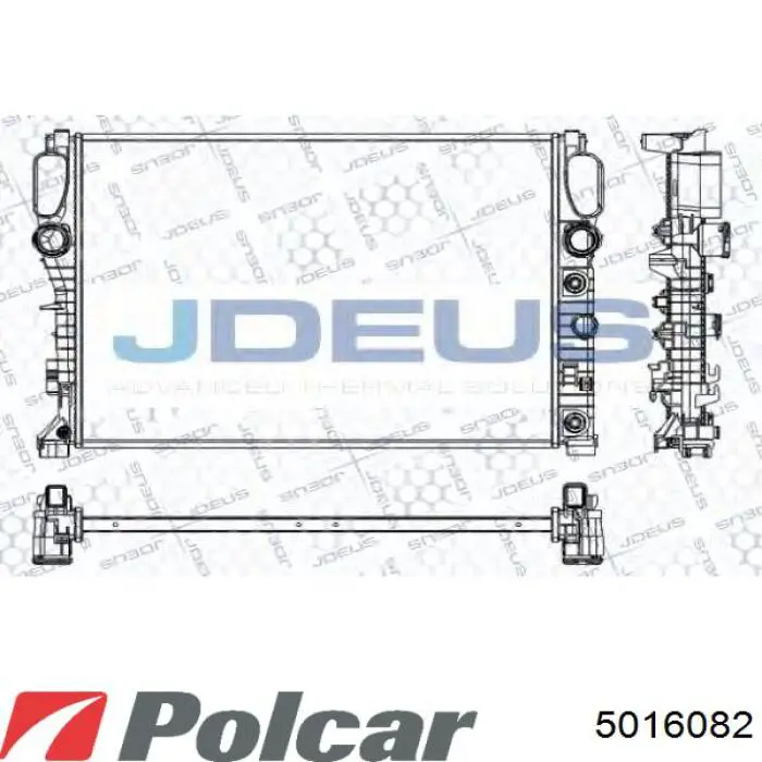 5016082 Polcar радиатор