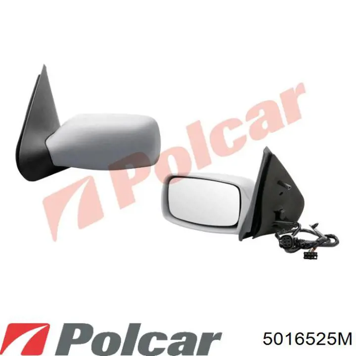 5016525M Polcar зеркало заднего вида правое