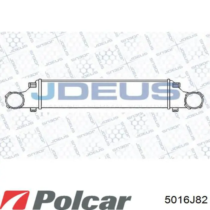 5016J82 Polcar интеркулер