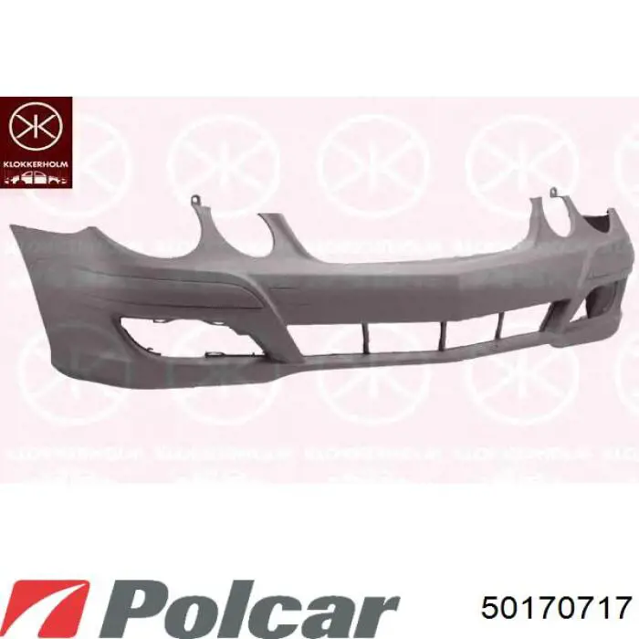 50170717 Polcar Бампер передний в сборе
