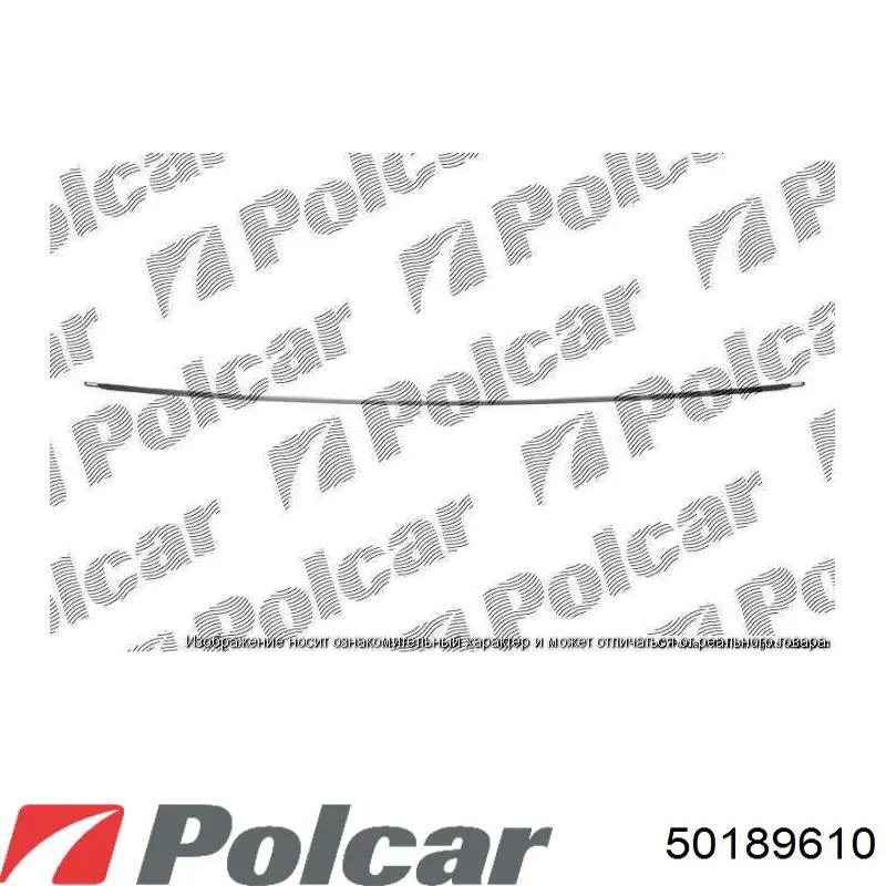 Купить 50189610 Polcar Накладка бампера заднего центральная