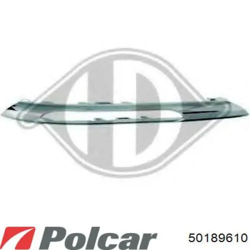 Накладка бампера заднего центральная 50189610 Polcar