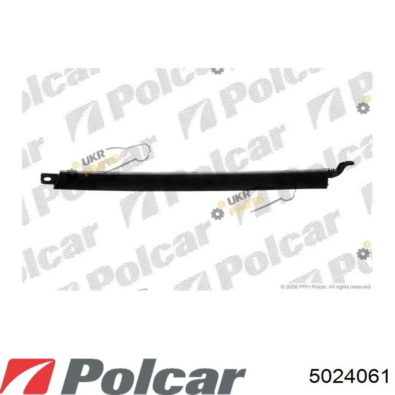 5024061 Polcar ресничка (накладка левой фары)