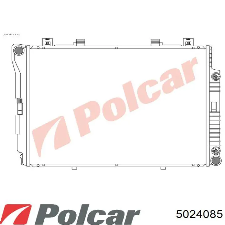 Радиатор 5024085 Polcar