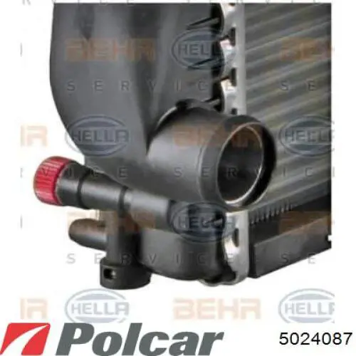 5024087 Polcar радиатор