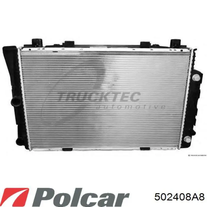 Радиатор охлаждения двигателя Polcar 502408A8 цена, от 126.69 USD