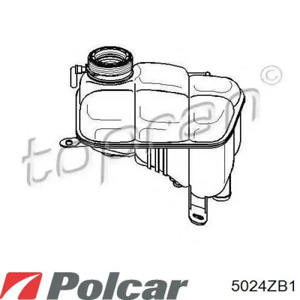 Бачок системы охлаждения 3B121008 AND