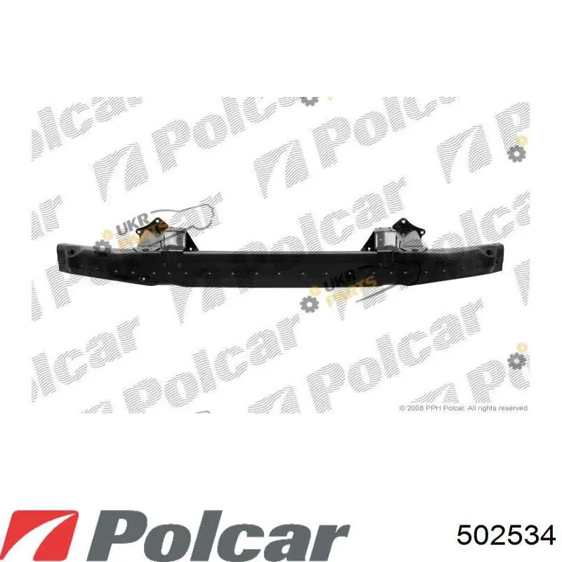 502534 Polcar усилитель бампера переднего
