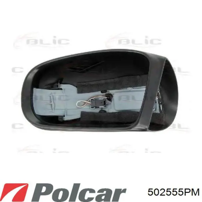 Накладка правого бокового зеркала Polcar 502555PM цена, от 66.94 USD
