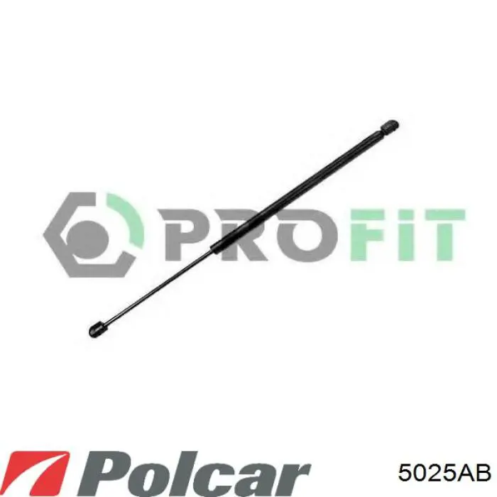 Амортизатор капота газовый Polcar 5025AB цена, от 8.01 USD