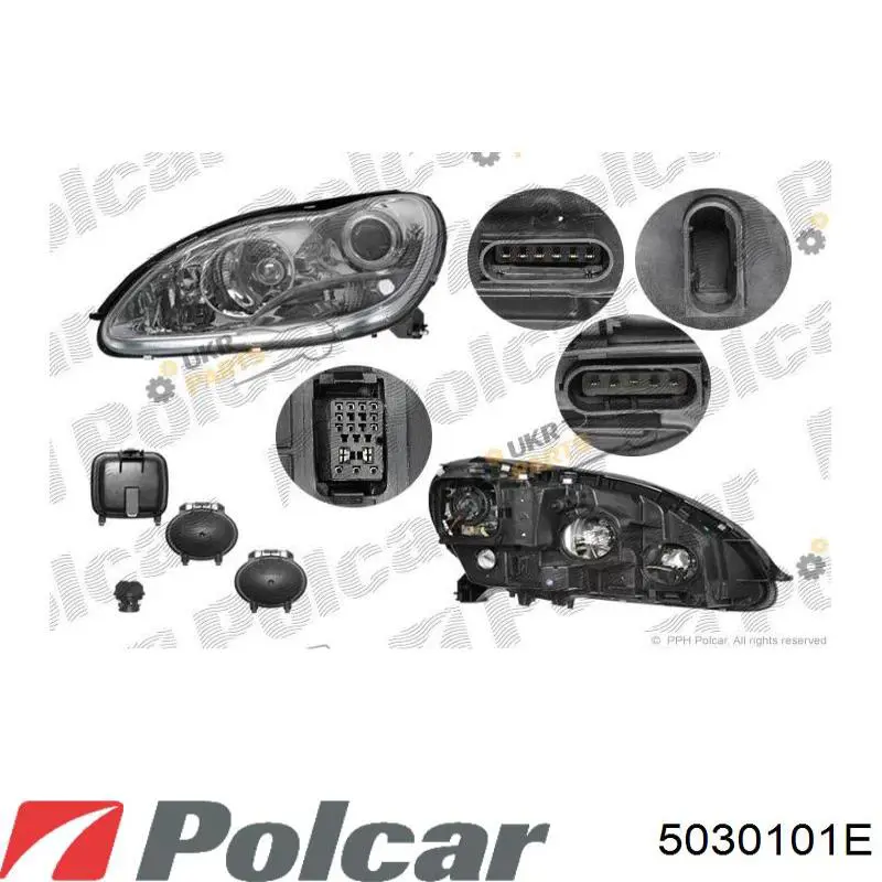 Фара правая 5030101E Polcar