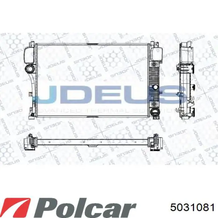 503108-1 Polcar радиатор