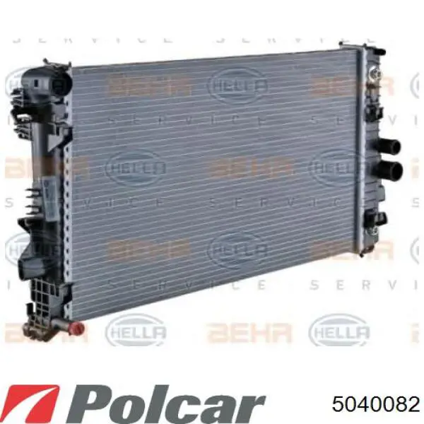 Купить 5040082 Polcar Радиатор водяной