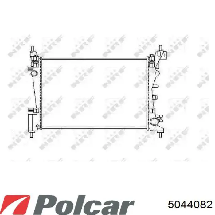 Радиатор охлаждения двигателя Polcar 5044082 цена, от 117.02 USD