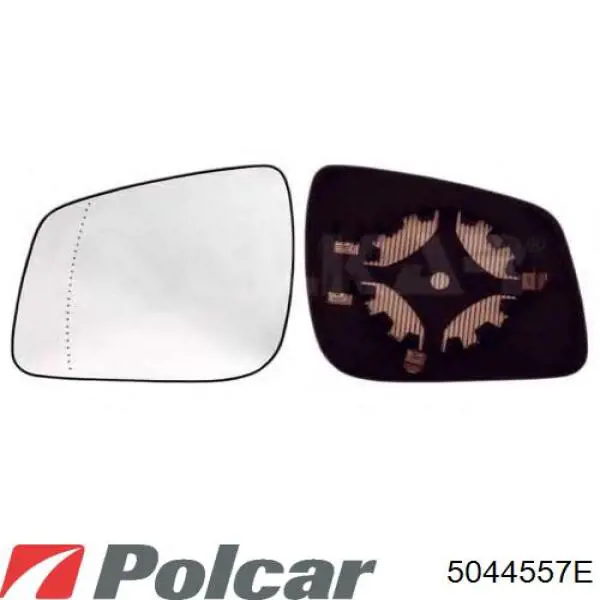 Стекло зеркала заднего вида, правого Polcar 5044557E цена, от 12.85 USD