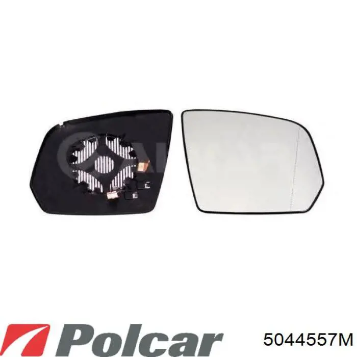 Стекло зеркала заднего вида, правого Polcar 5044557M цена, от 16.41 USD