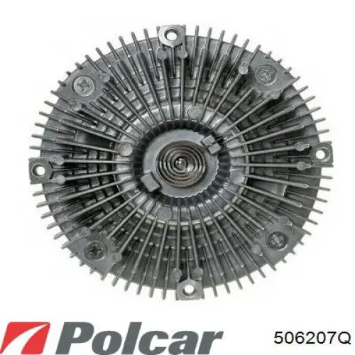 Передний бампер 506207Q Polcar