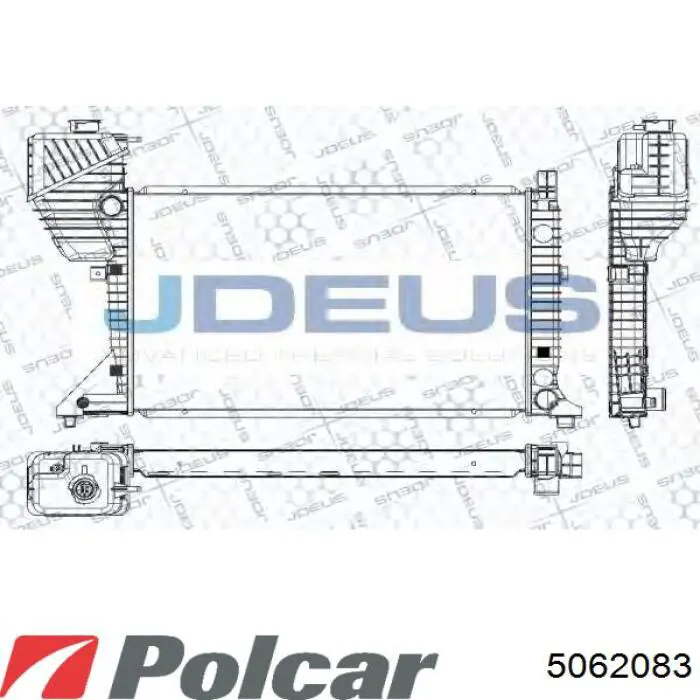 5062083 Polcar радиатор