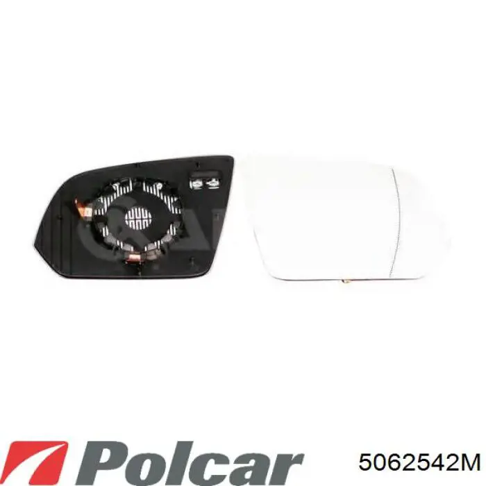 Стекло левого зеркала заднего вида 32100401 TYC