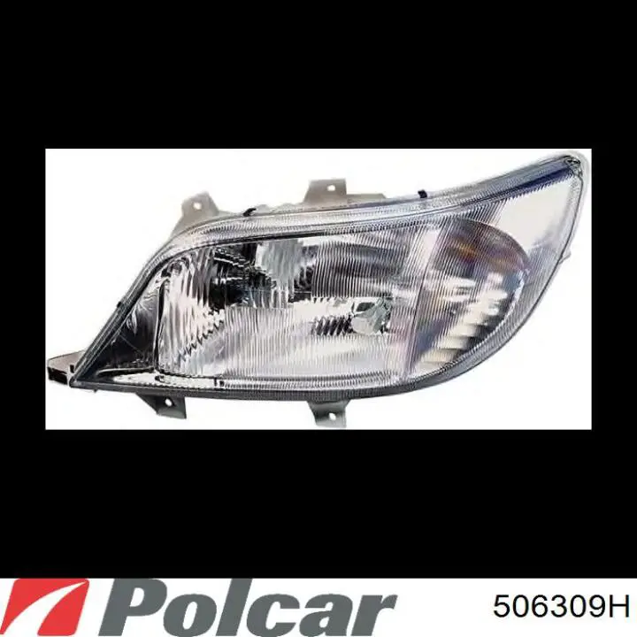 Фара левая 506309H Polcar