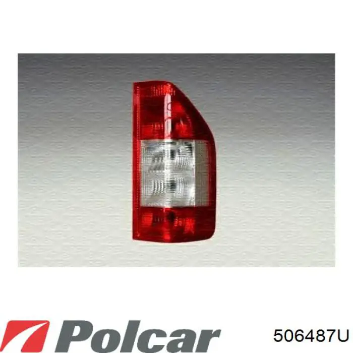 506487-U Polcar фонарь задний левый