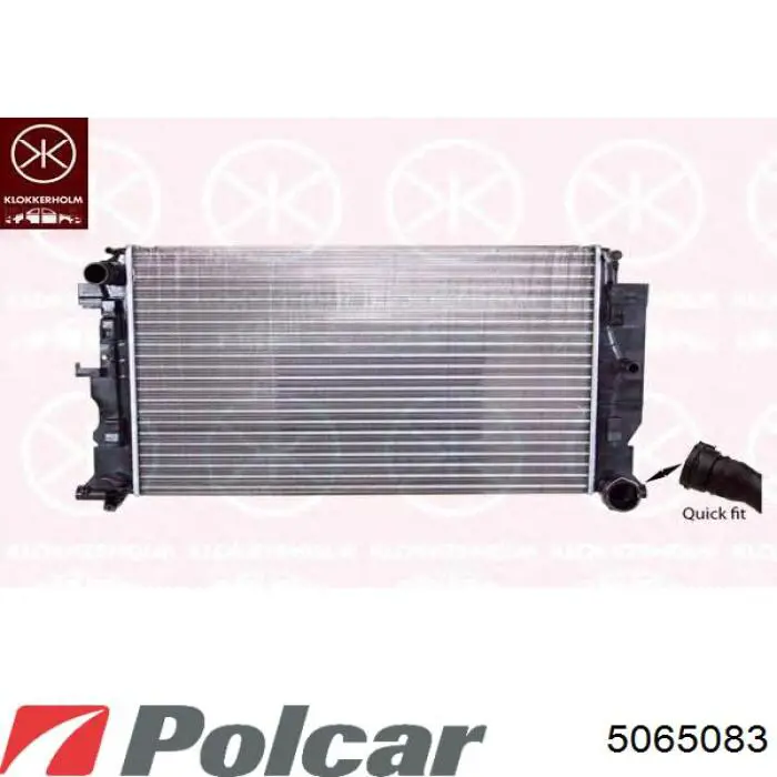 5065083 Polcar радиатор