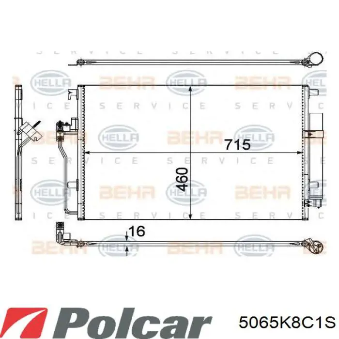 5065K8C1S Polcar Конденсатор