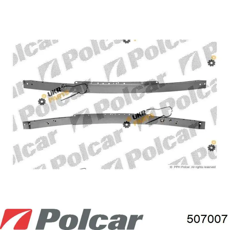 507007 Polcar передний бампер