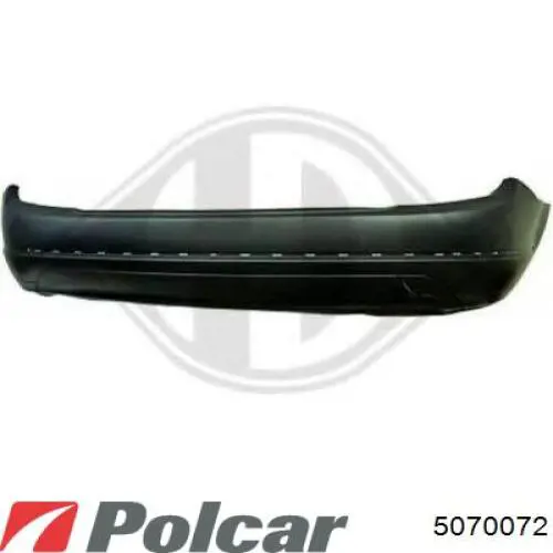 Купить 507007 Polcar Буфер (бампер) передний