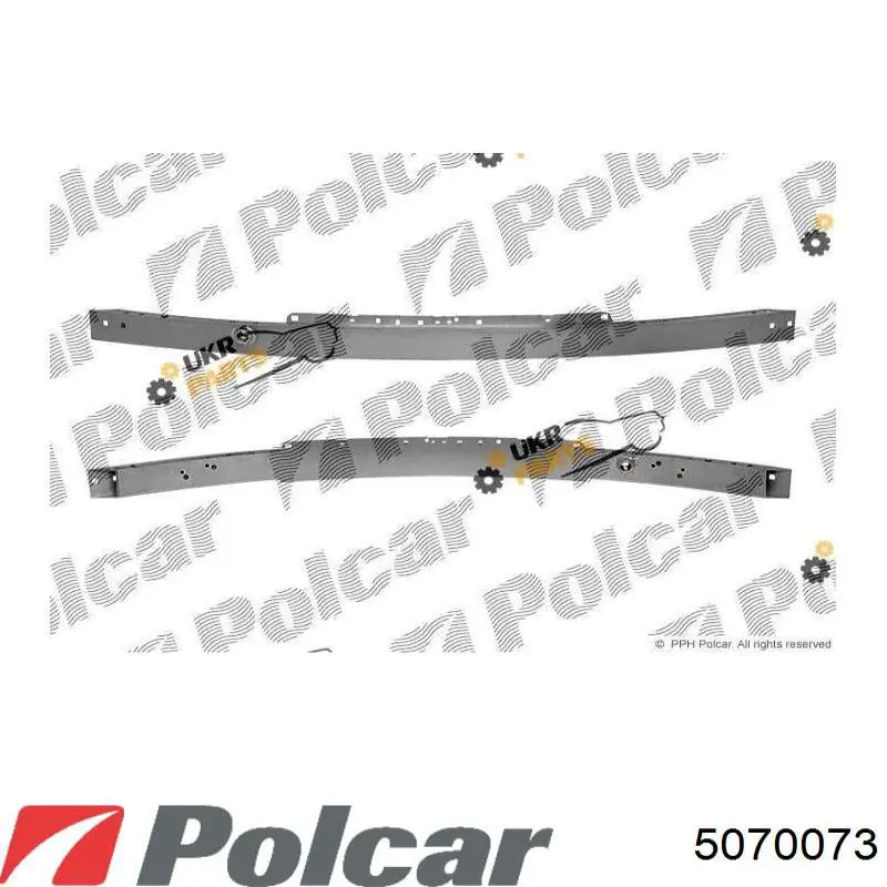 507007-3 Polcar усилитель бампера переднего