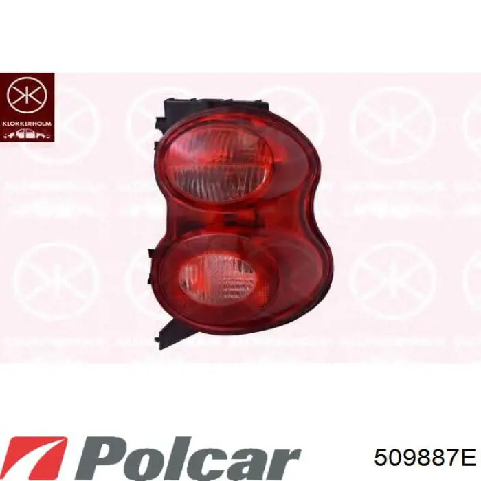 Задняя левая фара Polcar 509887E цена, от 71.65 USD