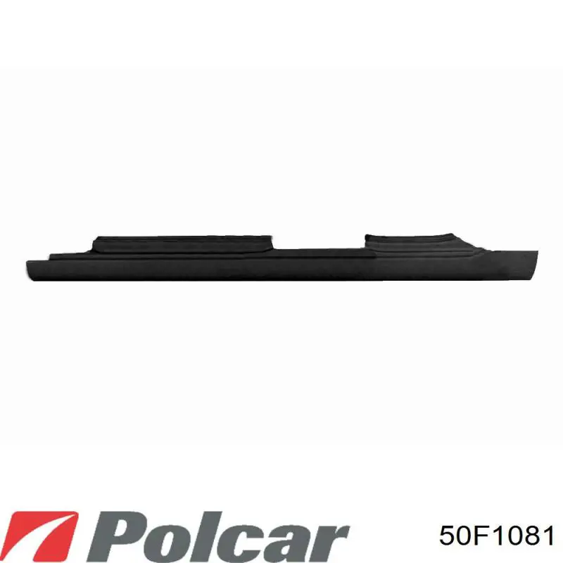 50F1081 Polcar Radiador de esfriamento de motor