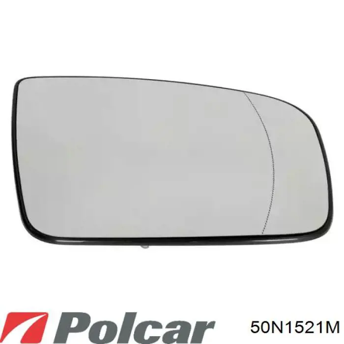 50N1521M Polcar зеркальный элемент зеркала заднего вида правого