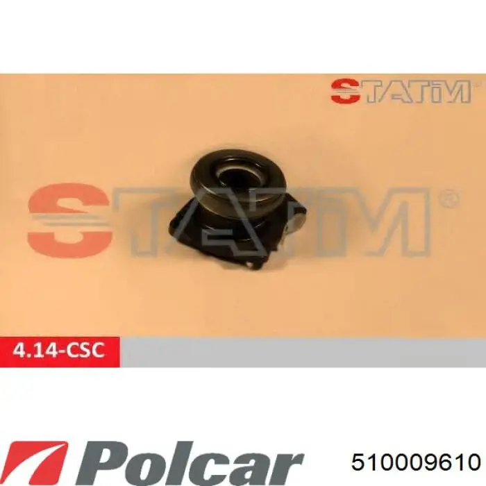 510 0096 10 Polcar рабочий цилиндр сцепления в сборе с выжимным подшипником