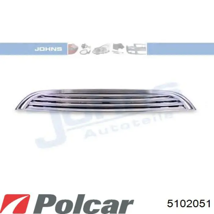 Купить 51117317264 BMW Решетка радиатора