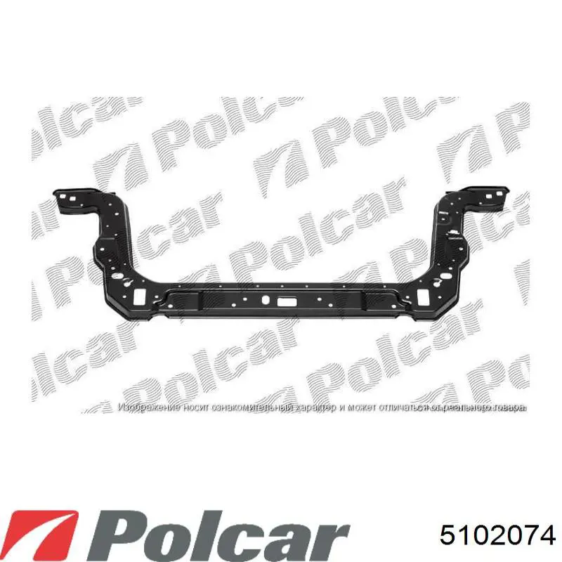 Купить 5102074 Polcar Буфер (бампер) передний