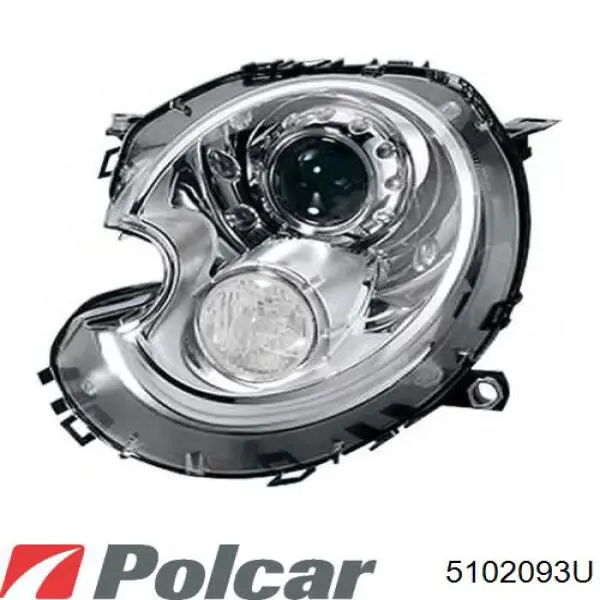 5102093U Polcar luz esquerda