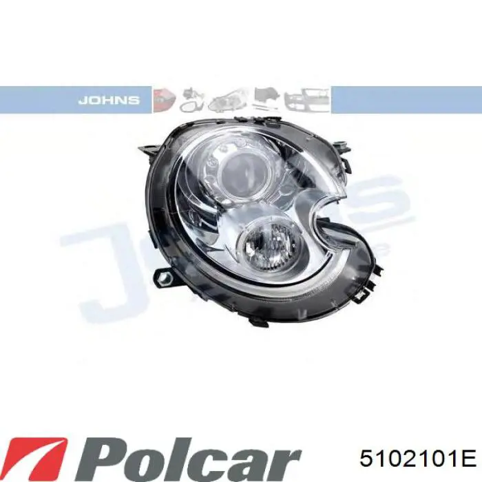 5102101E Polcar Фара передняя правая