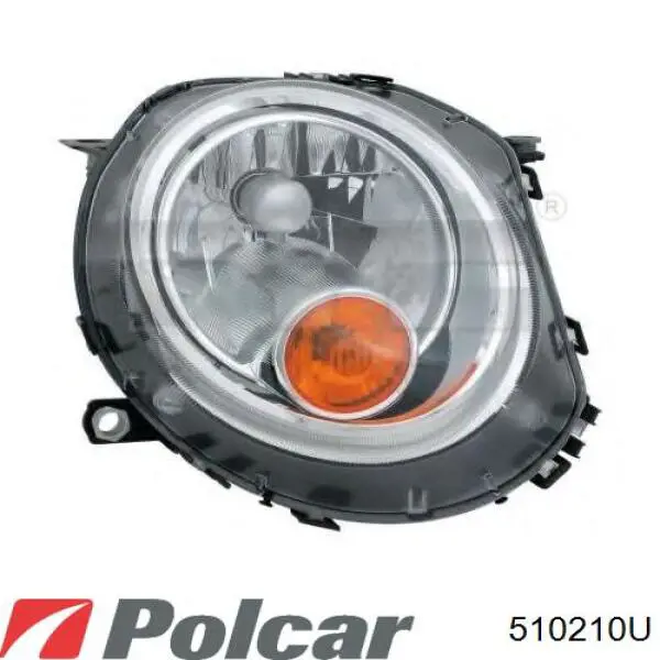 Фара правая 510210U Polcar