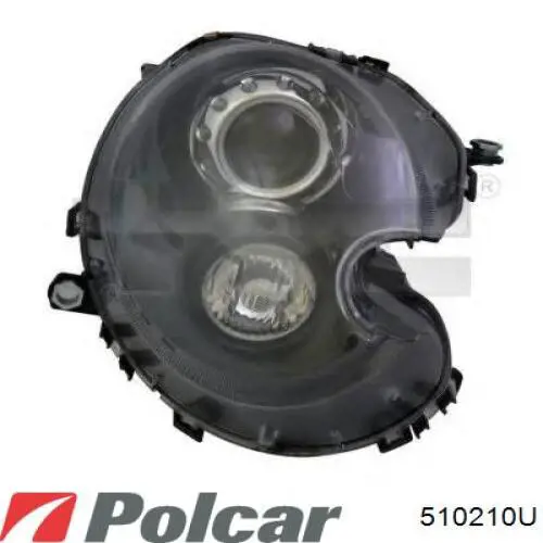 Правая блок фара Polcar 510210U цена, от 184.22 USD