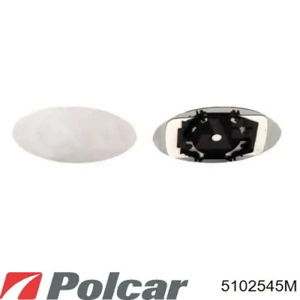 Зеркальный элемент водительского зеркала Polcar 5102545M цена, от 15.51 USD