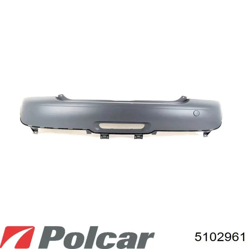 Бампер задний 5102961 Polcar