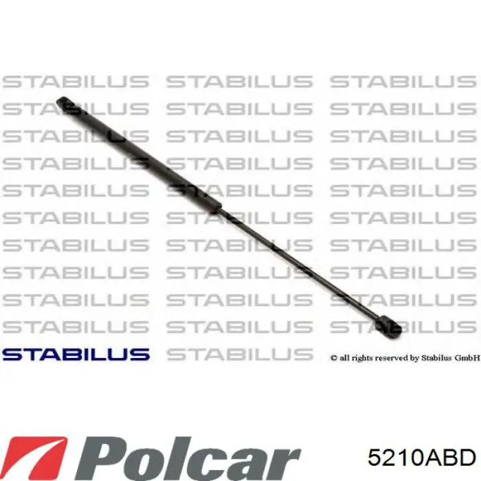 Амортизатор задней двери Polcar 5210ABD цена, от 6.01 USD